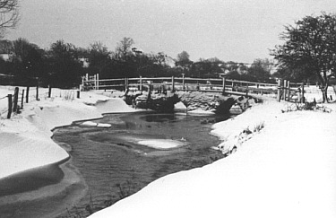 The Old Bridge, frozen